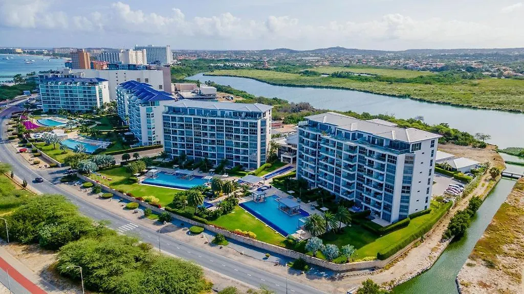 Apartment 2Bsgf-Azure114 - Luxurious Beach Vibes Retreat W- Private Hot Tub Palm Beach Aruba